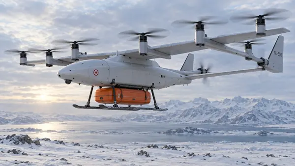 PT-500 Heavy-lift hybrid VTOL cargo UAS